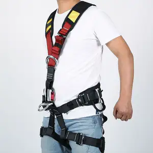 Cintura di sicurezza per imbracatura di sicurezza per arrampicata su tutto il corpo di alta qualità per lavori di costruzione ad alta quota