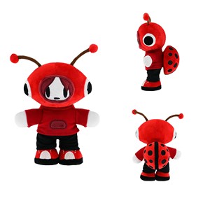 Peluche a Forma di Coccinella dal Design Vivace, Leggero e Facile da Pulire, Vendita all'Ingrosso per il Peluche a Forma di Coccinella - Product Image 4