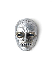 Masque en résine <span class=keywords><strong>Bellatrix</strong></span> du film Harry potter, décoration pour Halloween et Cosplay, série anniversaire - Product Image 5