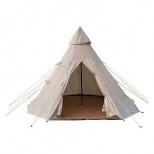 Carpa Tipi Oxford en Oferta, <span class=keywords><strong>para</strong></span> 4~6 Personas, 4 Estaciones, Una Habitación, Impermeable y Resistente al Viento, <span class=keywords><strong>para</strong></span> Campamento Familiar, Caza y Pesca - Product Image 2