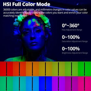 AMBITFUL A2 PRO Tube lumineux RVB pleine couleur, CRI <span class=keywords><strong>95</strong></span> TLCI 97 Couleurs précises, 2500k-8500k réglable - Product Image 3