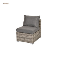 BHR Großhandel Allwetter-Rattan-Gartenmöbel 2-Sitzer Balkonmöbel Sofa-Set Rattan-Möbel