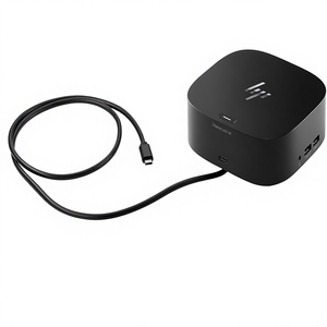 Base USB-C para HP G5 con Adaptador de Corriente de 120W, Estación de Acoplamiento <span class=keywords><strong>Universal</strong></span> Thunderbolt para Portátiles con Hub USB C - Product Image 1