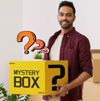 Caja Misteriosa de Regalo Sorpresa con Productos Electrónicos 3C y Gadgets con Oportunidad de Abrir: Audífonos Inalámbricos Bluetooth para Gaming, Bocina Inteligente
