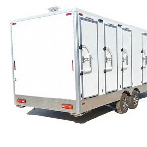 Unidad de Ducha Móvil Moderna, Baño Prefabricado Portátil con Diseño de Lujo, Acceso con Rampa y Características Ecológicas - Product Image 1