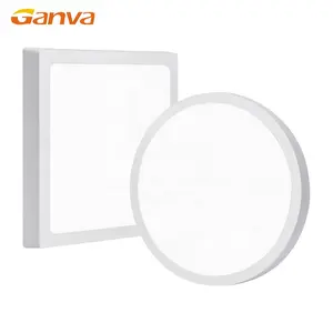 GANVA Wholesale Office Store Hotel Panel Lamp 6W 12W 18W 24W Ceiling Recessed LED Panel Light