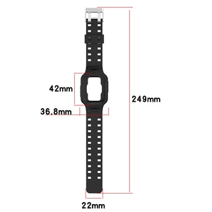 <span class=keywords><strong>Bracelet</strong></span> en Silicone souple pour <span class=keywords><strong>Redmi</strong></span> <span class=keywords><strong>Watch</strong></span> 1 <span class=keywords><strong>2</strong></span> <span class=keywords><strong>Lite</strong></span>, <span class=keywords><strong>Bracelet</strong></span> de remplacement, étanche, accessoires durables - Product Image 4