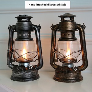 Tenda da campeggio esterna retrò lampada a olio con lampada a forma di cherosene per campeggio - Product Image 4