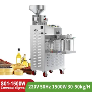 เครื่องทำน้ำมันงาแบบสกัดเย็น เครื่องกดน้ำมันเชิงพาณิชย์ - Product Image 1