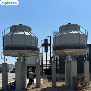 Nueva Torre de Enfriamiento Circular Xuneng Open de 100 Toneladas, Enfriadores de Agua Refrigerados por Agua con Motor de Fibra de Vidrio - Product Image 3