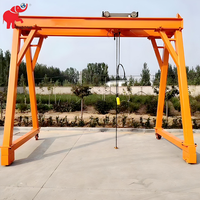 Mini-grue portique réglable en hauteur, 1 tonne, 2 tonnes, 3 tonnes, 5 tonnes, 6 tonnes, 7 tonnes, 8 tonnes, 10 tonnes, grue portique mobile portable