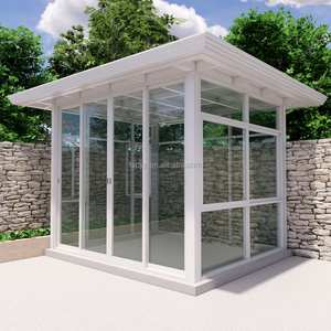 Large-Span Custom-Size <strong>Sunroom</strong> - Hotel/Residential Garden Glass Enclosure - Product Image 6