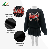 Sweat à capuche personnalisé avec strass, sweat confortable avec logo personnalisé, sweat pour studio de danse, sweat pour cheerleading