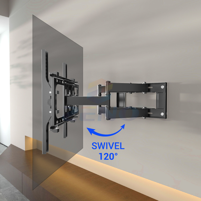 ZENO LP52 Tv Wall Mount 24-70 inch Floating Stand Television Bracket Full Motion Led Tv Stand Wall