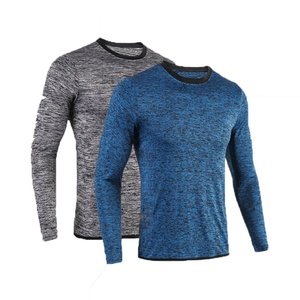Camisetas de Compresión Personalizadas para Hombre con Mangas Largas, Estilo Casual, Secado Rápido, Ropa Deportiva, Camiseta Ajustada - Product Image 1