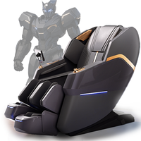 Fauteuil de massage électrique 4D à gravité zéro avec contrôle des jambes par robot, pour le dos et le cou, Dubai Tech