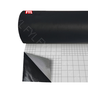 Filme de Vinil Autoadesivo de Alta Qualidade para Envelopamento de Interiores de Carros, Tecido de Suede em Vinil Preto - Product Image 2