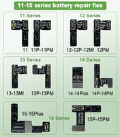 Cable flexible de batería externa programado para iPhone 14 13 12 11, cable flexible de batería con etiqueta