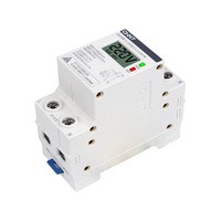 Protecteur de surtension et de sous-tension à réinitialisation automatique Chint avec délai de réinitialisation automatique, interrupteur de protection de tension 80A, 230V 50HZ