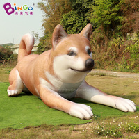Bingo Factory Design Publicité Publicitaire Gonflable Géant de Simulation d'Animaux de Dessin Animé (Oie, Serpent, Chien, Canard) pour Affichage et Décoration