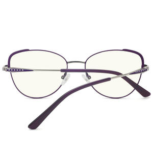 Lunettes anti-lumière bleue à monture métallique pour femme Grey Jack 5121 taille moyenne printemps 2021 - Product Image 4