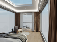 Maison préfabriquée modulaire de luxe, écologique, à énergie solaire, moderne, en conteneur sur structure en acier, pour usage hôtelier