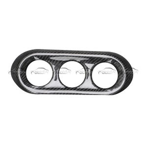 Accesorios Interiores para Mitsubishi Lancer EVO X 10, Panel de Instrumentos Triple de Fibra de Carbono, Perilla del Panel del Aire Acondicionado, Tablero de Instrumentos - Product Image 3