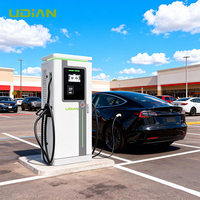 Station de recharge commerciale au sol DC GBT/CCS2 120KW, OCPP1.6J, contrôle par application WiFi, câble de 5M, recharge rapide pour véhicules électriques