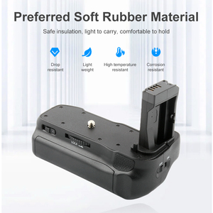 ด้ามจับแบตเตอรี่ RingTeam <span class=keywords><strong>EOS</strong></span>-<span class=keywords><strong>800D</strong></span> รองรับแบตเตอรี่ LP-E17 ได้ 2 ก้อน ด้ามจับแบตเตอรี่แนวตั้งสำหรับกล้อง Canon <span class=keywords><strong>EOS</strong></span> <span class=keywords><strong>800D</strong></span> 77D T7i 9000D - Product Image 3