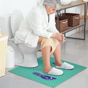Protège-siège de toilette jetable antidérapant et absorbant, rectangulaire, résistant aux taches d'urine, pour salle de bain - Product Image 1
