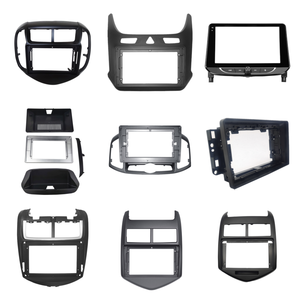 Cadre stéréo de voiture pour <span class=keywords><strong>CHEVROLET</strong></span> EQUINOX Kit de panneau de façade de voiture pour <span class=keywords><strong>CHEVROLET</strong></span> CHEVY Support de voiture tableau de bord pour <span class=keywords><strong>CHEVROLET</strong></span> CAPTIVA - Product Image 1