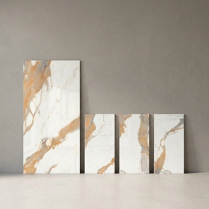 Golden Wave 800x1600mm Luxury Gold Vein Porcelain Tiles Polished Marble Surface for Signature Interior Spaces - Product Image 2