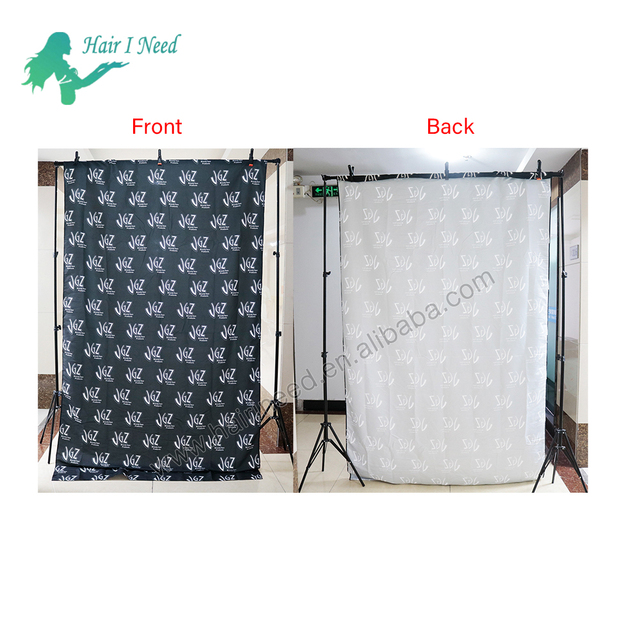 Custom Back Drops Logo Printed Photo Booth Backdrop Banner Hair Salon Party Studio Backdrop Background for Photography