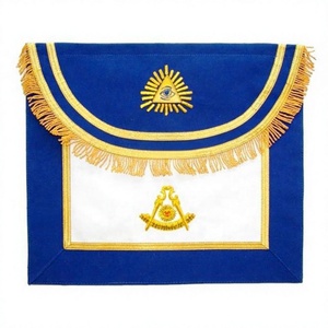 ผ้ากันเปื้อนสีน้ําเงินพิธีกรรมสก็อตแลนด์ | ผ้ากันเปื้อนส่วนบุคคล Masonic Regalia - Product Image 1