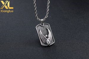 Popular Women's Trendy Geometric <b>Necklace</b> Vintage <b>Long</b> Link Chain with Zinc Alloy Pendant Hip-hop Style Gift - Product Image 3
