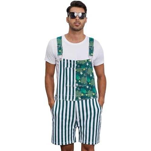 M-green White Stripes