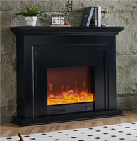 Cheminée de style européen Armoire décorative Ménage Chambre à coucher Villa Salon Simulation Flamme Cheminée