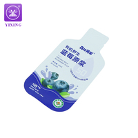 Sachet de boisson en forme spéciale personnalisée, gel énergétique au collagène liquide, sachet de 30 ml en forme de bouteille pour boisson au jus