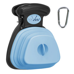 Ramasse-crottes moderne pour chien L Travel, portable, en ABS, pour l'extérieur, avec mousqueton et clip de laisse, pour équipement de randonnée, sac étanche, unisexe - Product Image 3