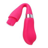 Vibrateur Brosse de Masturbation Féminine, Jouets Sexuels pour Femme, Vibrateur de Stimulation Clitoridienne pour Couple, Sextoy de Massage Adulte