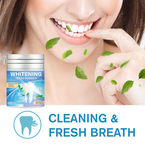 Logotipo personalizado Cuidado bucal Menta Sabor Blanqueador de dientes Cuidado dental <span class=keywords><strong>V34</strong></span> Polvo blanqueador de dientes - Product Image 2