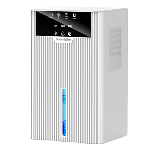 Déshumidificateur d'air <span class=keywords><strong>pour</strong></span> la maison, électrique, avec minuterie 8H/12H/24H, veilleuse, mode sommeil - Product Image 1