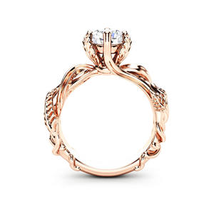 Anello Creativo a Forma di Vite per Donne, Gioiello Ispirato alle Piante, Accessorio per Outfit da Festa - Product Image 3