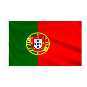 Grosir bendera nasional Portugis merah hijau 100% poliester 3x5 kaki bendera Portugal - Product Image 1