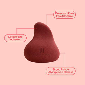Éponge de maquillage personnalisée en forme spéciale sans latex, éponge de beauté en forme d'œuf pour un usage cosmétique professionnel - Product Image 4