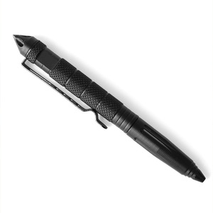 Bolígrafo Táctico de Defensa Negro 155x10mm EDC Herramienta Multifuncional de Supervivencia Rompeventanas Bolígrafo de Autodefensa - Product Image 1