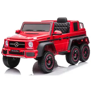 24V 6 عجلات الرسمية مرسيدس بنز AMG G63 بطارية شاحنة تعمل ركوب على سيارة أطفال