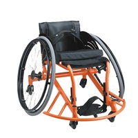 Silla de Ruedas Deportiva Activa de Aluminio Ligero Personalizada para Baloncesto, Certificación CE, Capacidad de Carga de 100 kg, 13 kg
