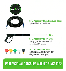 Hidrolavadora Diésel de Alta Velocidad de 6 HP - 3400 RPM, Ruedas de 10 Pulgadas - Product Image 3