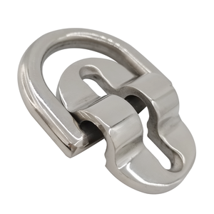 Anneau en <span class=keywords><strong>D</strong></span> <span class=keywords><strong>marin</strong></span> de haute qualité en acier inoxydable 316 poli miroir argent raccord <span class=keywords><strong>marin</strong></span> - Product Image 1